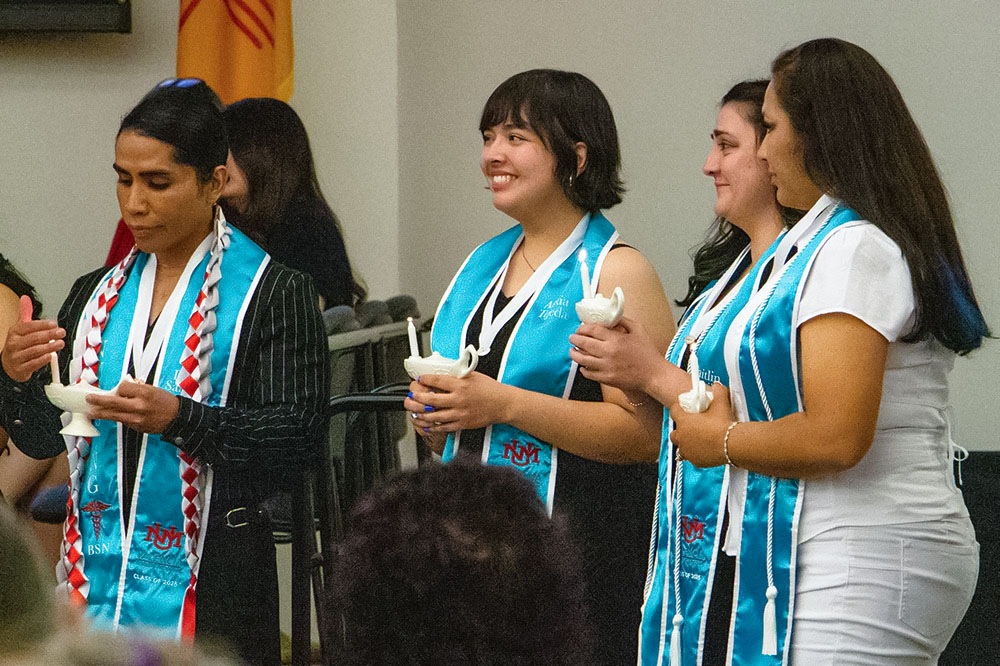 Nurse Pinning Lighting Ceremony