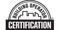 Building operator certification logo