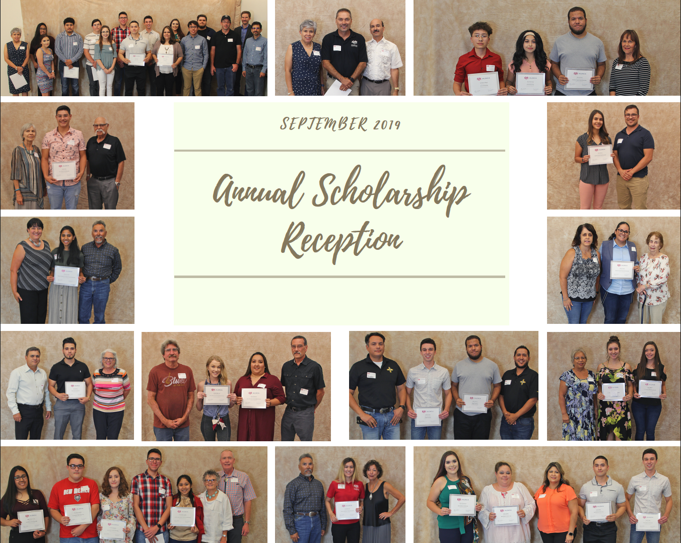 Scholarship Reception 2019