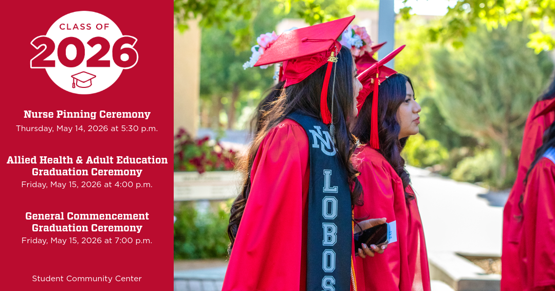 Graduation dates and times