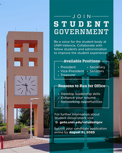 Student government flyer