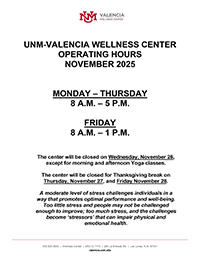 November Wellness Hours Thumbnail